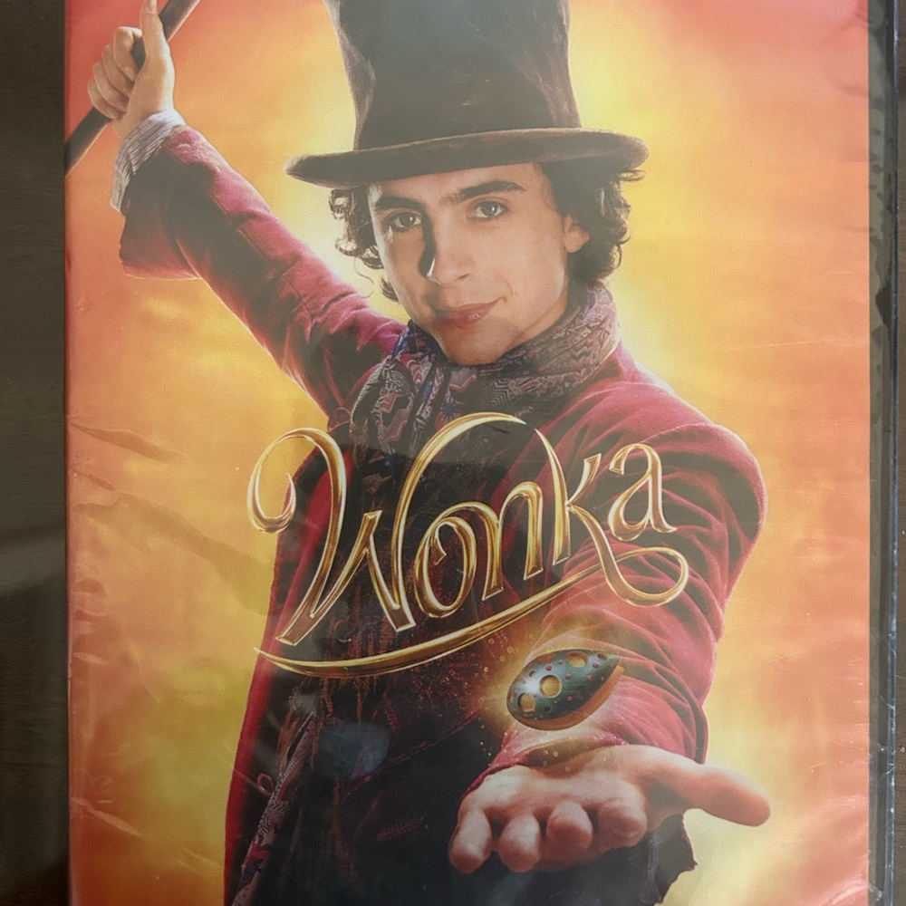 New Wonka DVD Movie 2023
